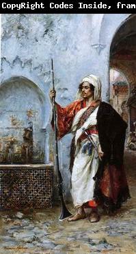 unknow artist Arab or Arabic people and life. Orientalism oil paintings 422